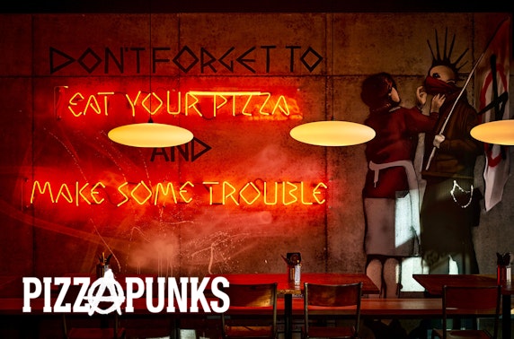 Pizza Punks Glasgow voucher spend