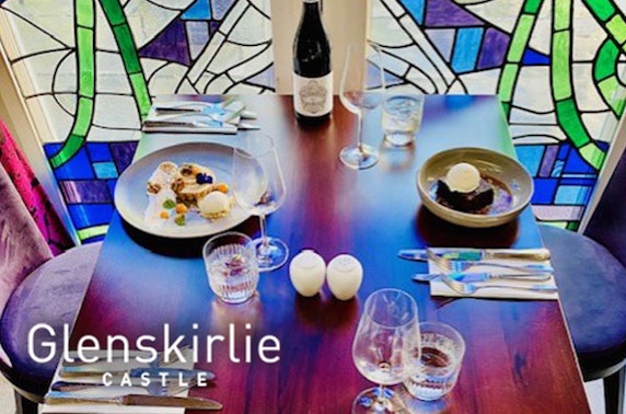 Glenskirlie Castle Hotel lunch or dinner