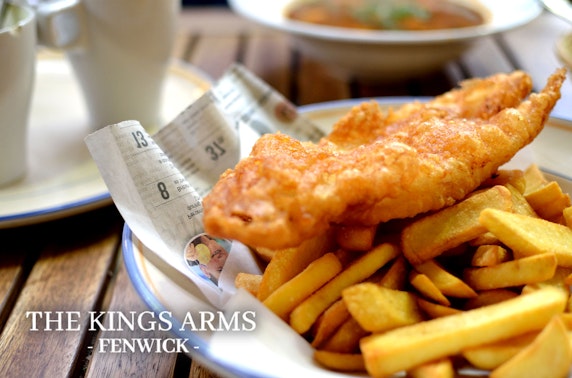 Kings Arms Fenwick festive lunch