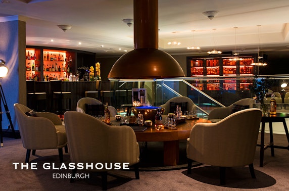 5* The Glasshouse whisky flights & cheeseboard