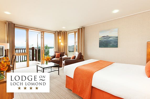 4* Lodge on Loch Lomond DBB